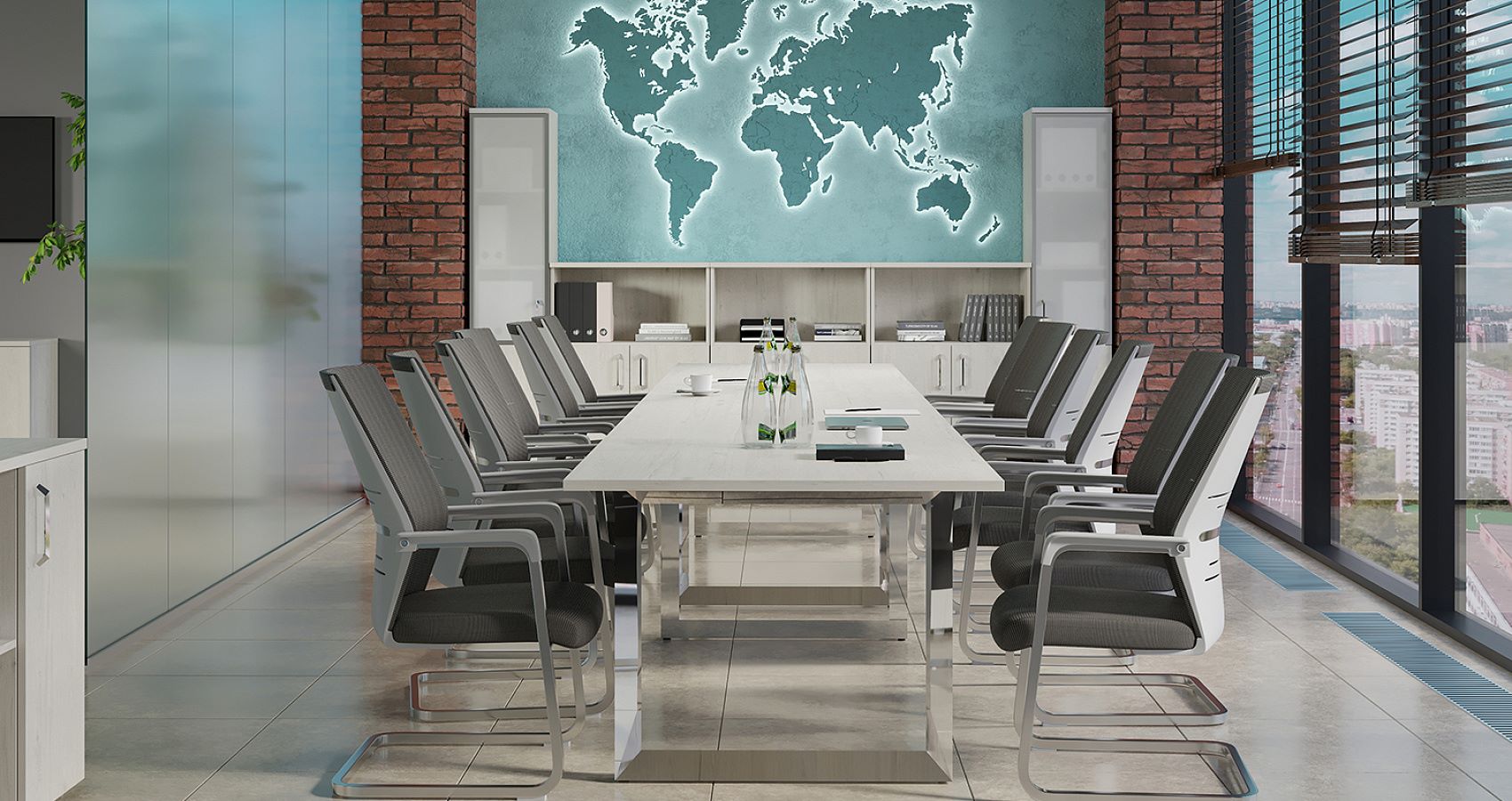 Кабинет руководителя Onix Direct Lux